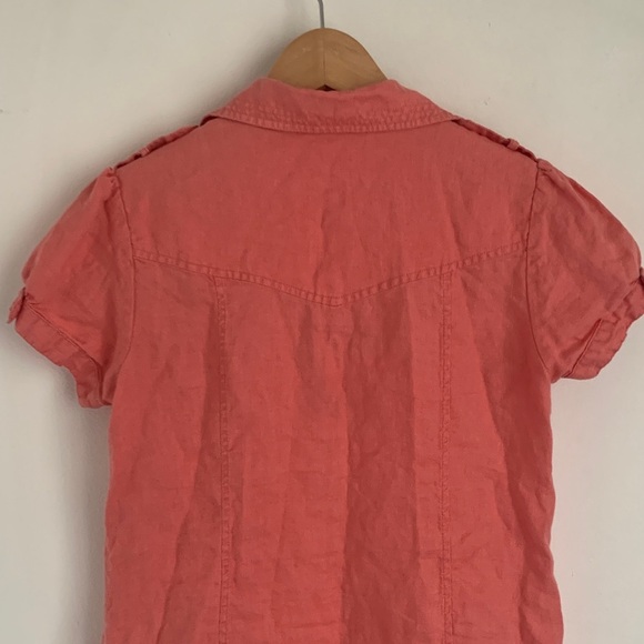 Joe Fresh Linen Shirt Dress - Picture 6 of 8